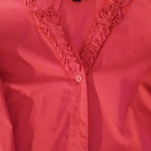 Red blouse